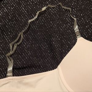 Clear bra straps